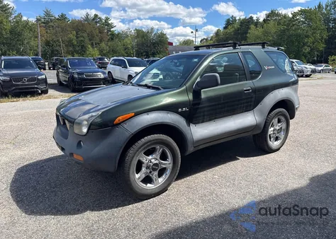 2000 Isuzu Vehicross from USA, damaged, VIN JACCN57X5Y7D00023